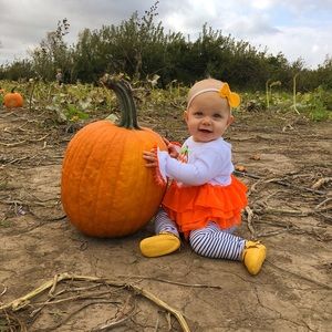 Adorable pumpkin/thanksgiving shirt!